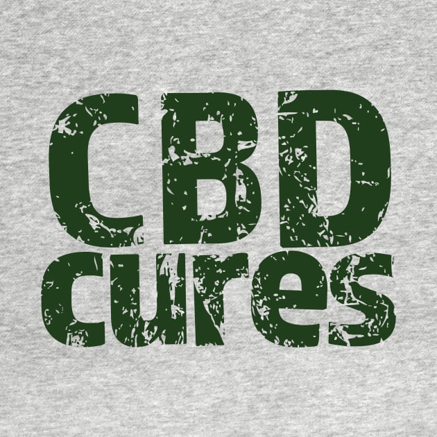 CBD Medicinal Hemp Cannabidiol CBD Cures by Get Hopped Apparel